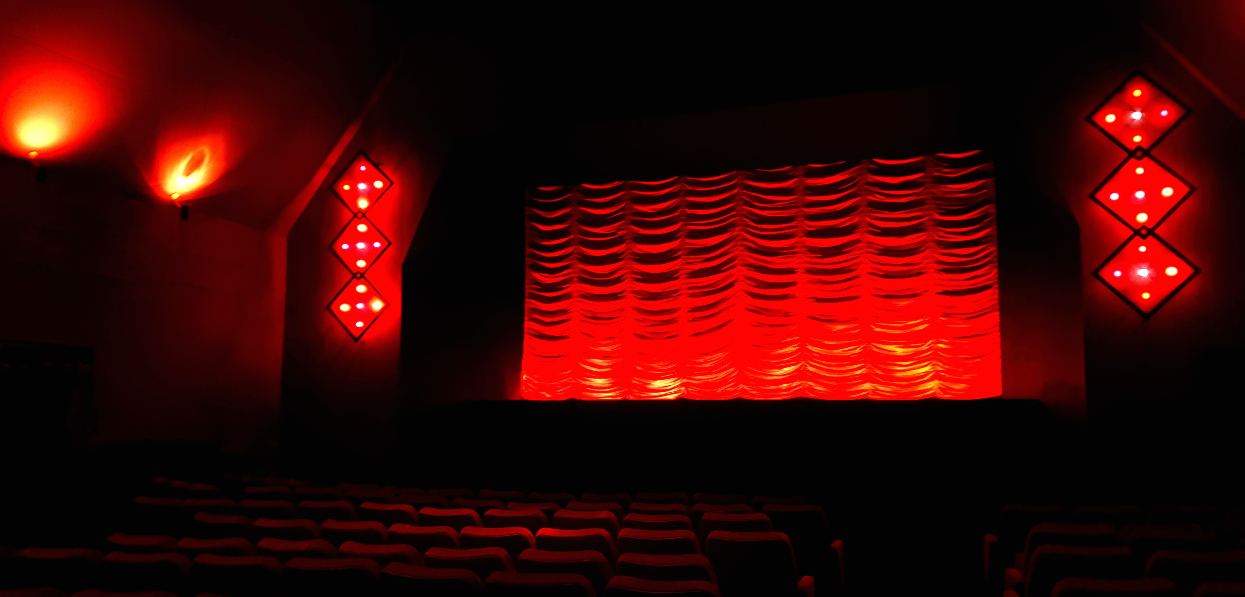 The Plaza Cinema auditorium from the stalls